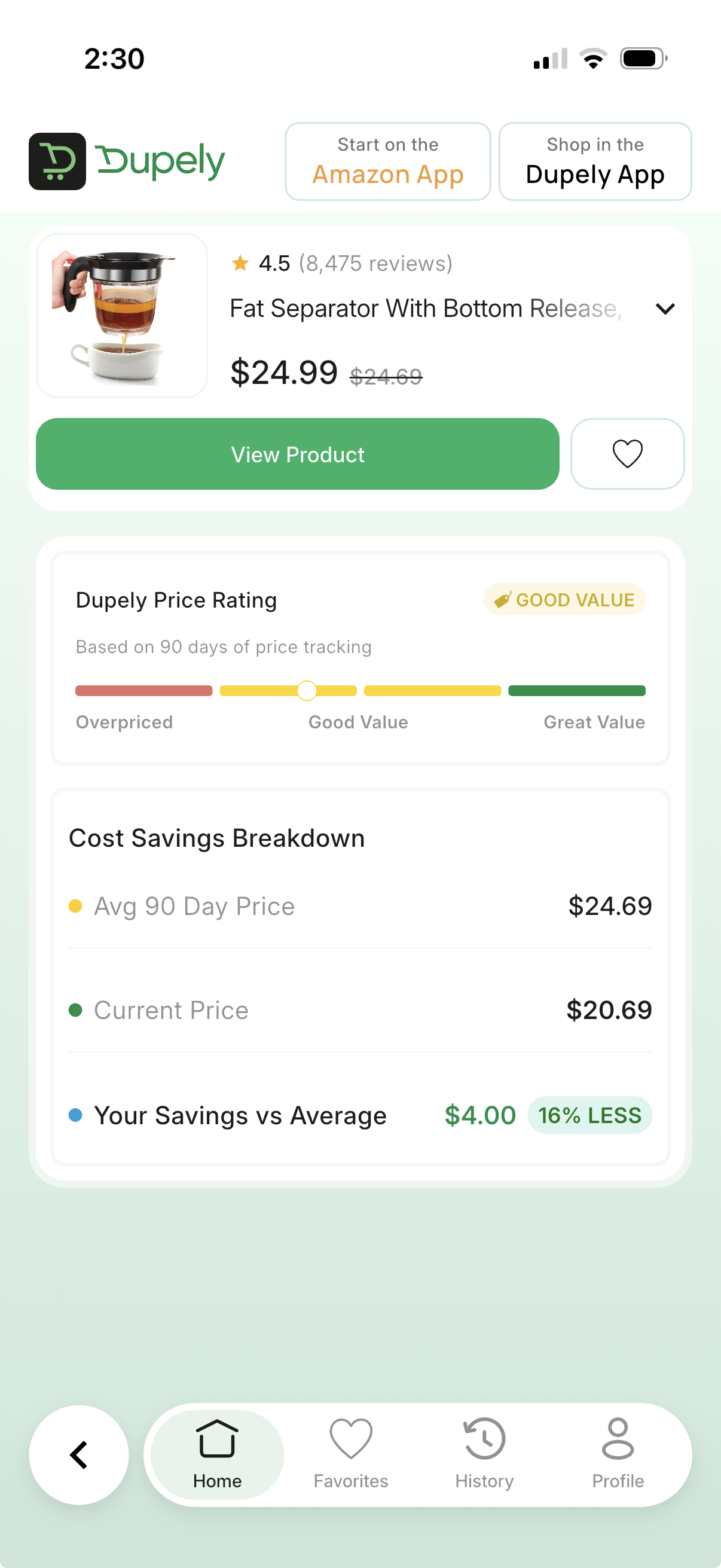Dupely — stop overpaying with DupeScore on dupely.io